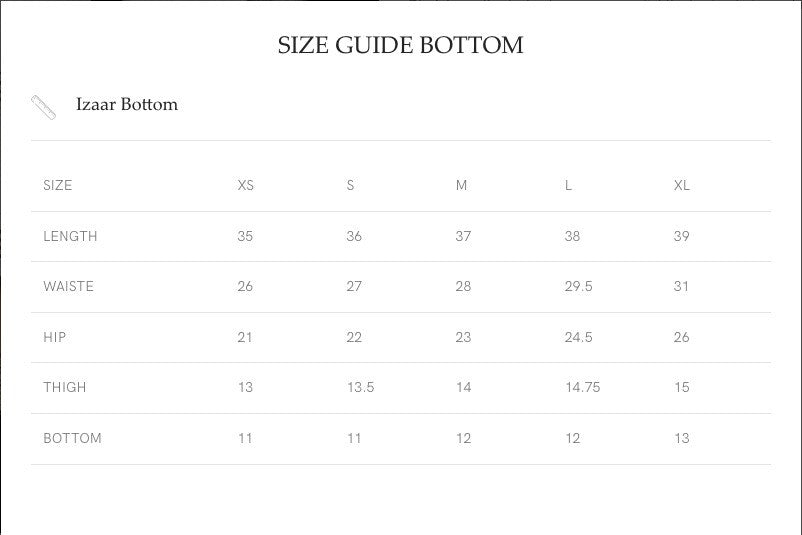 White Embroidered Schiffli Izaar Bottoms