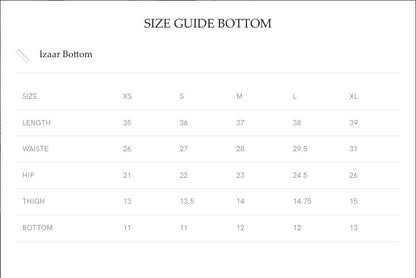 White Embroidered Schiffli Izaar Bottoms