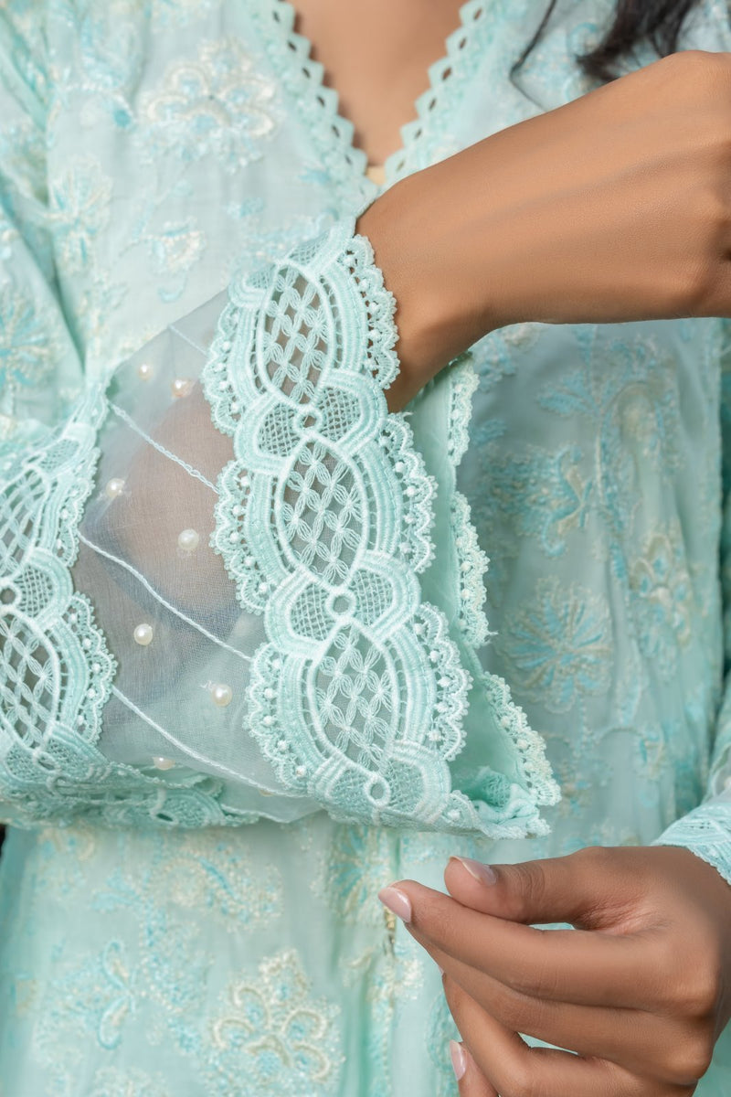 Ocean Splash 3 PC Embroidered Unstitched