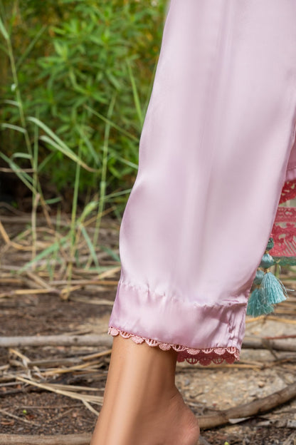 Royal Splendour 3 PC Embroidered Chiffon Suit